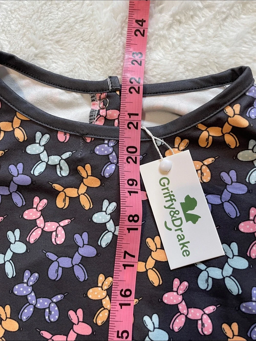 Pet Boutique Ruffle Shirt with Balloon Animals